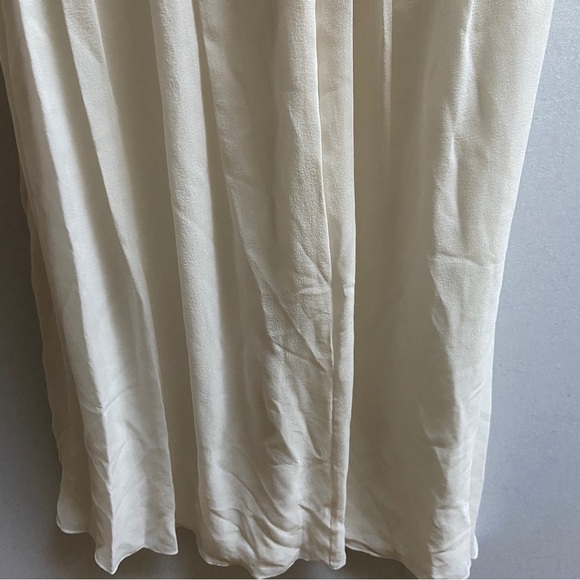 Aiden Mattox strapless silk beaded sequin formal gown dress Sz 2 - Picture 5 of 15